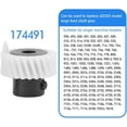 thumbnail image 4 of Juego de 4 accesorios para máquina de coser con rueda de transmisión de gancho de plástico, 4 of 5