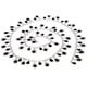 thumbnail image 3 of Cadena de borlas de diamantes de imitación negros, collar de gota de cristal, colgante con adorno de flecos, decoración de ropa, 3 of 12