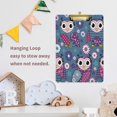thumbnail image 7 of FMSHPON Cute Owls Clipboard Hardboard Wood Nursing Clip Board and Pull for Standard A4 Letter 13x9 inches, 7 of 7