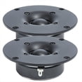thumbnail image 1 of Tweeter de Cúpula de Tela de Seda de Alta Fidelidad de 4 Pulgadas, 8 Ohmios, 60 W, 104 mm y Laminado de Cúpula Suave para una Mejor Experiencia de Sonido., 1 of 5