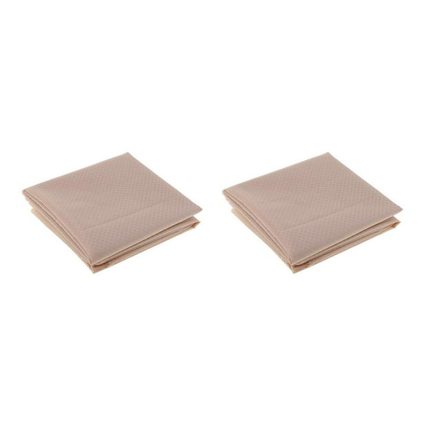 Cateissary Tela antideslizante de 1 metro, tela de costura de goma, Material para manualidades caseras, rosa 2piezas Café Ligero