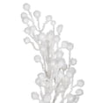 thumbnail image 2 of Vickerman 17" White Glitter Berry Artificial Christmas Spray. Includes 6 sprays per pack., 2 of 2