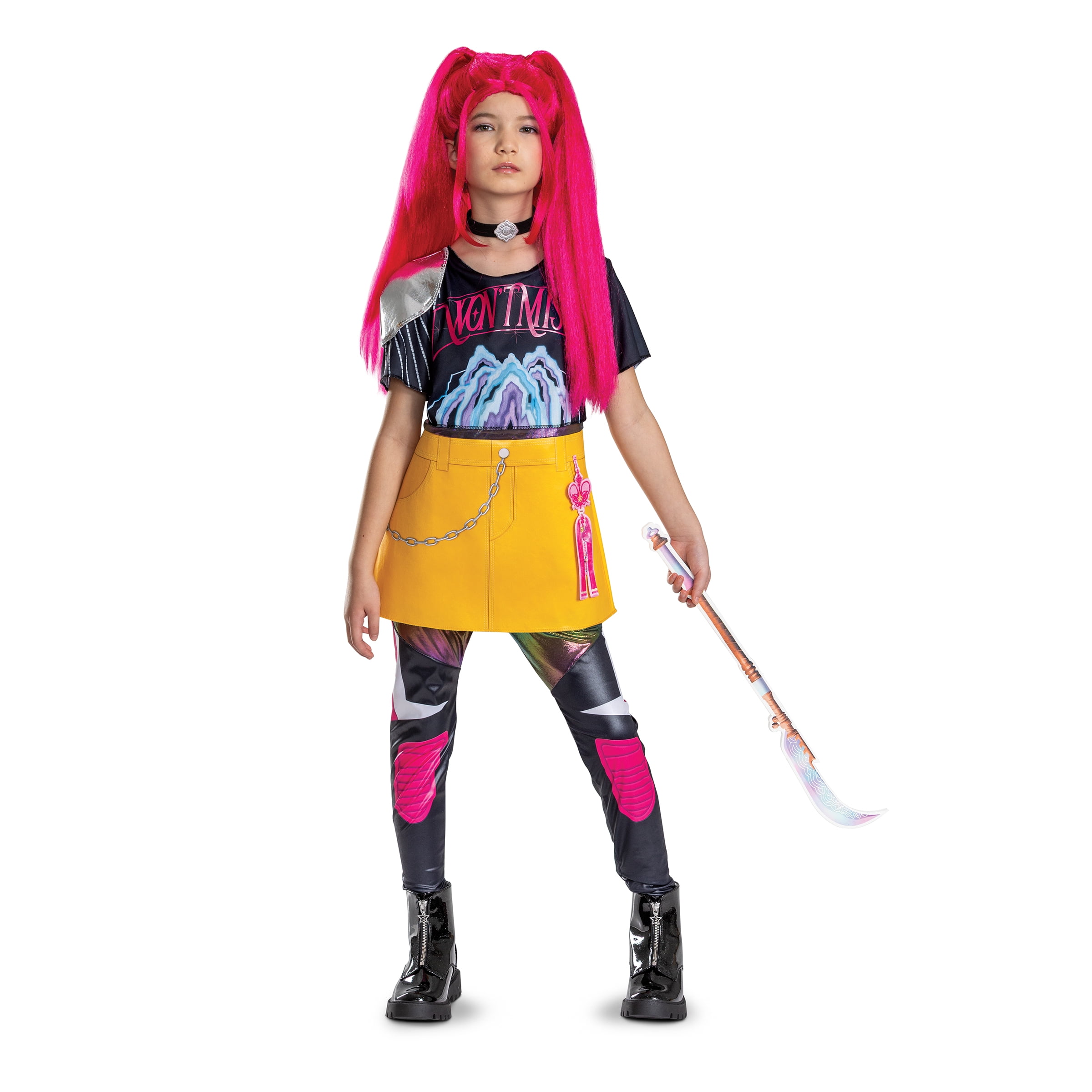 Netflix K-Pop Demon Hunters Mira Halloween Costume for Children, Girls Size L (10/12), by Disguise
