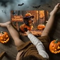 thumbnail image 4 of Halloween Theme Puzzle Set Halloween Educational Puzzles For Present Perfect For Family Game Night (with Number On Back), 4 of 6