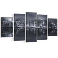 thumbnail image 2 of Hong Kong Black and White Skyline, 2 of 3