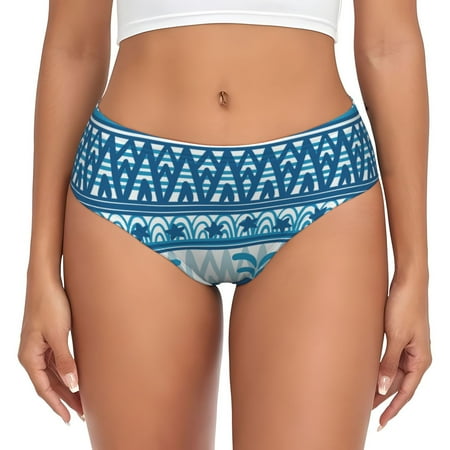 Womens Underwear - Sea Underwater Animals No Show Seamless Underwear for Women  Kawaii Soft Stretch Women s Panties  Hipster Ladies Panties Bikini Underwear Briefs