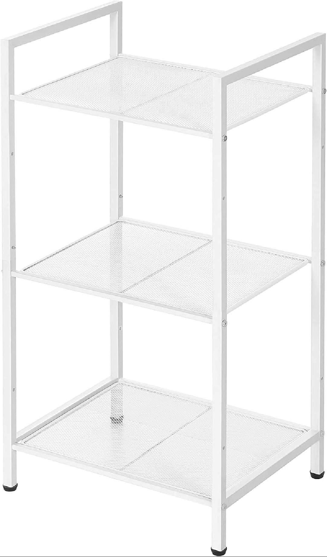 Bathroom Shelf, Industrial Style Extendable Plant Stand with Adjustable