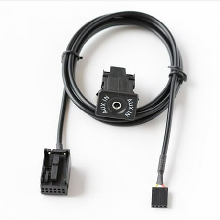 

Aux Audio Cable Socket Interface Adapter Cable For Opel Cd30 Cd40 Cd70 Dvd90
