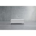 thumbnail image 4 of Zeeyh Clean Lines and Structural Style Coffee Table White, 4 of 7