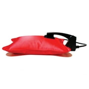 Happy Heat Electric Hot Water Bottle Rechargeable Heating Pad, Portable Hot Water Bag, Soft Fleece Cover, Red
