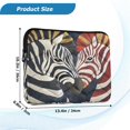 thumbnail image 3 of Laptop Inner Case 13.4x10.2In Laptop Case Is Suitable For 13-14In Laptop For Work Travel Outdoors Red and Black Zebras, 3 of 7