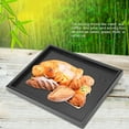 thumbnail image 2 of Serving Tray - Delaman Rectangle Shape Solid Wood Tea Coffee Snack Food Meals Serving Tray Plate Restaurant Trays, 1PC (30 * 24), 2 of 8