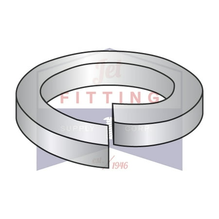 

#6 High Collar Split Lock Washers | High Collar | 18-8 Stainless Steel (Quantity: 2500)