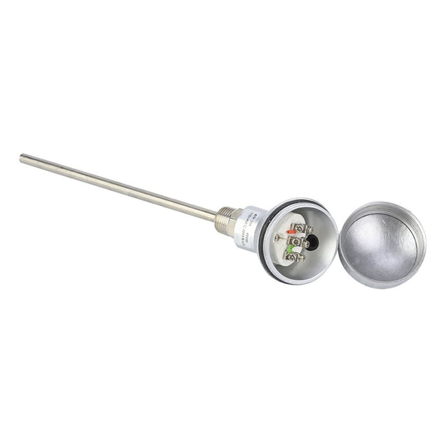 Sonda del sensor de temperatura, RTD PT100 Sensor de temperatura P Sonda del sensor de temperatura Rosca Cabeza del terminal del termopar Construido para precisión