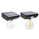 thumbnail image 5 of Lámpara de pared solar retro Luces de bombilla solar ABS para decoración de jardín de corredor de patio (B) Likrtyny Para estrenar, 5 of 6
