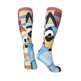 thumbnail image 5 of Lsque Bluey Printed Crew Socks Men's Women's LightWeight Thin Casual Calf Socks ,Knee High Socks,Cotton Socks, 5 of 9