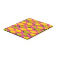 thumbnail image 1 of Lemons & Limes on Pink Mouse Pad, Hot Pad or Trivet, 1 of 1