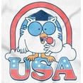 thumbnail image 2 of Tootsie Mr Owl American Patriot USA Toddler Boy Girl T Shirt Infant Toddler Brisco Brands 6M, 2 of 6