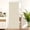 Butter Cream-39"W x 78"L (Pack of 1), variant on Closet Curtain For Open Pleated Folding Curtains Doorway Room Divider Separation 1 Panel With Tieback W39 X L78 Grey