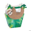 Sloth Treat Boxes, Luau, Party Supplies, 12 Pieces