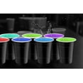 thumbnail image 5 of 120 Pcs Black Plastic Cups Halloween plastic Disposable cups 12 oz black Party Cups for drinking Tastings served Snacks Barbecues Picnics, 5 of 14