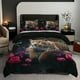 thumbnail image 1 of Lujoso juego de cama Dierenprint con cama de matrimonio - 3 unidades, 1 of 9