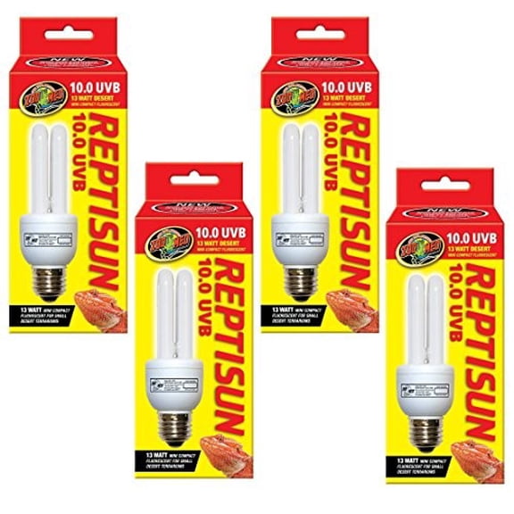 Zoo Med ReptiSun 10.0 Mini Compact Fluorescent Bulb, 13 Watt