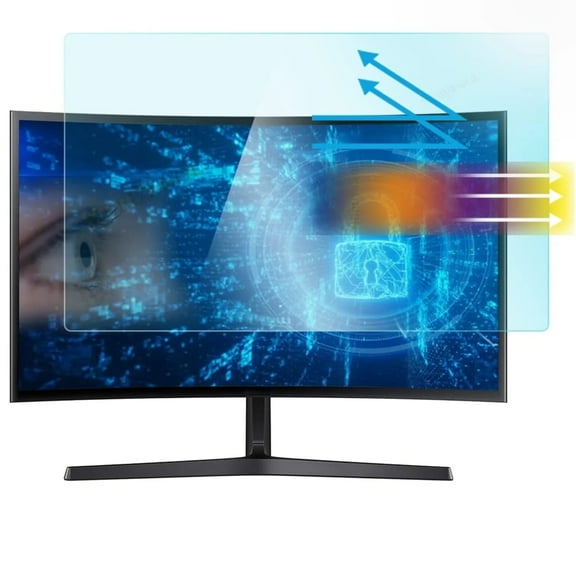 23.8 inch Computer Anti Blue Light Screen Filter for 16:9 Widescreen Monitor Screen Protector, Eye Protection Anti Glare Screen Protector, Desktop Monitor Anti Scratch Film