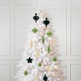thumbnail image 4 of XWSHYW Adornos Colgantes Suministros para Decoración de Navidad, Caja de Dulces de Macarrones, Colgante de Bola Navideña de Plástico Pintado, Juego de 24 Piezas, 4 of 6