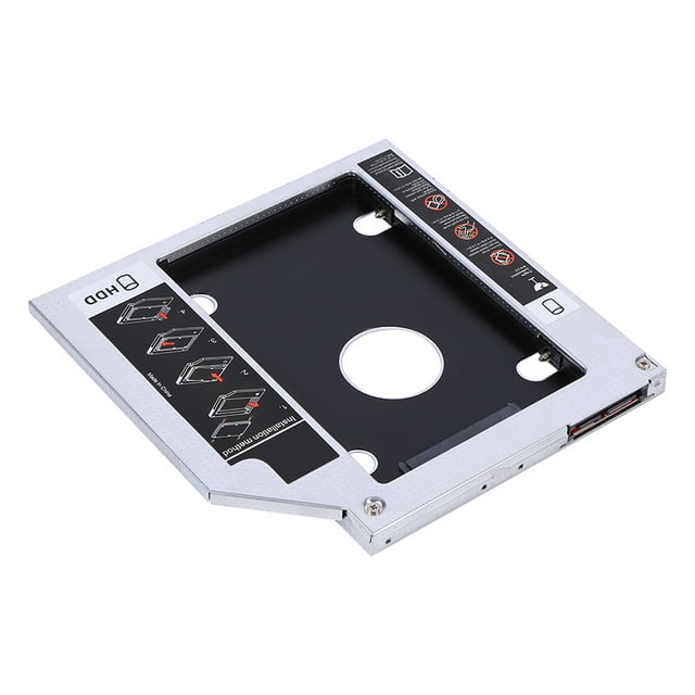 9,5mm De Aluminio , Unidad De Disco Duro Bay Caddy Usb Raccordo HDD SSD Caja Macho Género Adaptador De DVD óptico Para El Ordenador Portátil