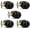 Matte Black, variant on 8 Pack Matte Black Door Knobs, Privacy Door Knob with Lock, Interior Doorknobs with Round Ball, Keyless Door Lockset for Bedrooms Bathrooms