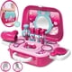 thumbnail image 1 of Coffrets de Bijoux et Cosmétiques pour Enfants Filles Mallette Coiffure Jouet Cadeau pour Princesse,Rosa Zhivalor QH-754, 1 of 7
