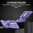 thumbnail image 4 of for Samsung Galaxy S22 Ultra 5G Case (Not S22) with Metal Ring Kickstand for Women & Men, Heavy-Duty Protection Shockproof Bumper Cover Case for Samsung Galaxy S22 Ultra 5G TY Purple, 4 of 18