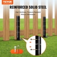 thumbnail image 2 of VEVOR Fence Post Anchor Repair Kit, 4 Pack Inner Diameter 2 x2 Inches Heavy Duty Steel Fence Post Support Stakes, 2 of 9