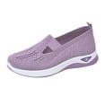 thumbnail image 1 of Chaussures de Mode d'Été pour Femmes en Maille Chaussures Décontractées Respirantes Chaussures Décontractées Rondes Chaussures Basses Antidérapantes à Enfiler pour Femmes Espadrilles Décontractées, 1 of 8