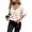 Brown, variant on Eytino Womens Sweaters Long Sleeve Back Bow Sweater V Neck Fall Color Block Pullover Tops