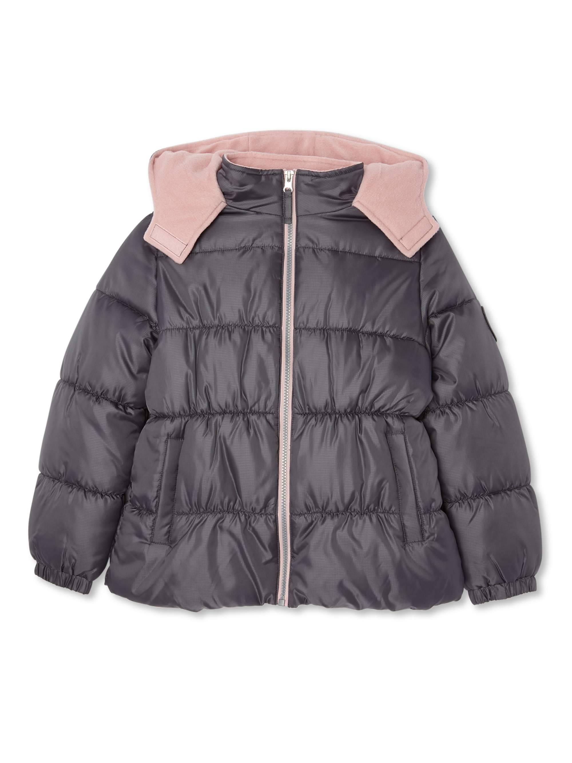 Pink Platinum Girls Ripstop Puffer