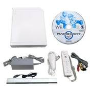 Pre-Owned Wii Console with Mario Kart Wii Bundle - White (Used )