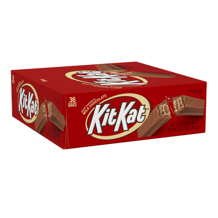 Kit Kat, Chocolate Candy Standard Bar Box, 1.5 oz (Pack of (Best Box Of Chocolates For Gifts)