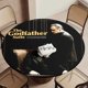thumbnail image 5 of El padrino-theme Fitted Round Tablecloths Elastic Edged Table Covers Waterproof Table Cloth for Kitchen Holiday Party Tables Decor 150cm, 5 of 6