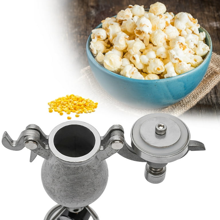 Mini Hand Popcorn Machine Traditional Old-Fashioned Popcorn Machine Retro  Hand Crank Stainless Steel Popcorn Machine Capacity 80-140 Ordinary Corn