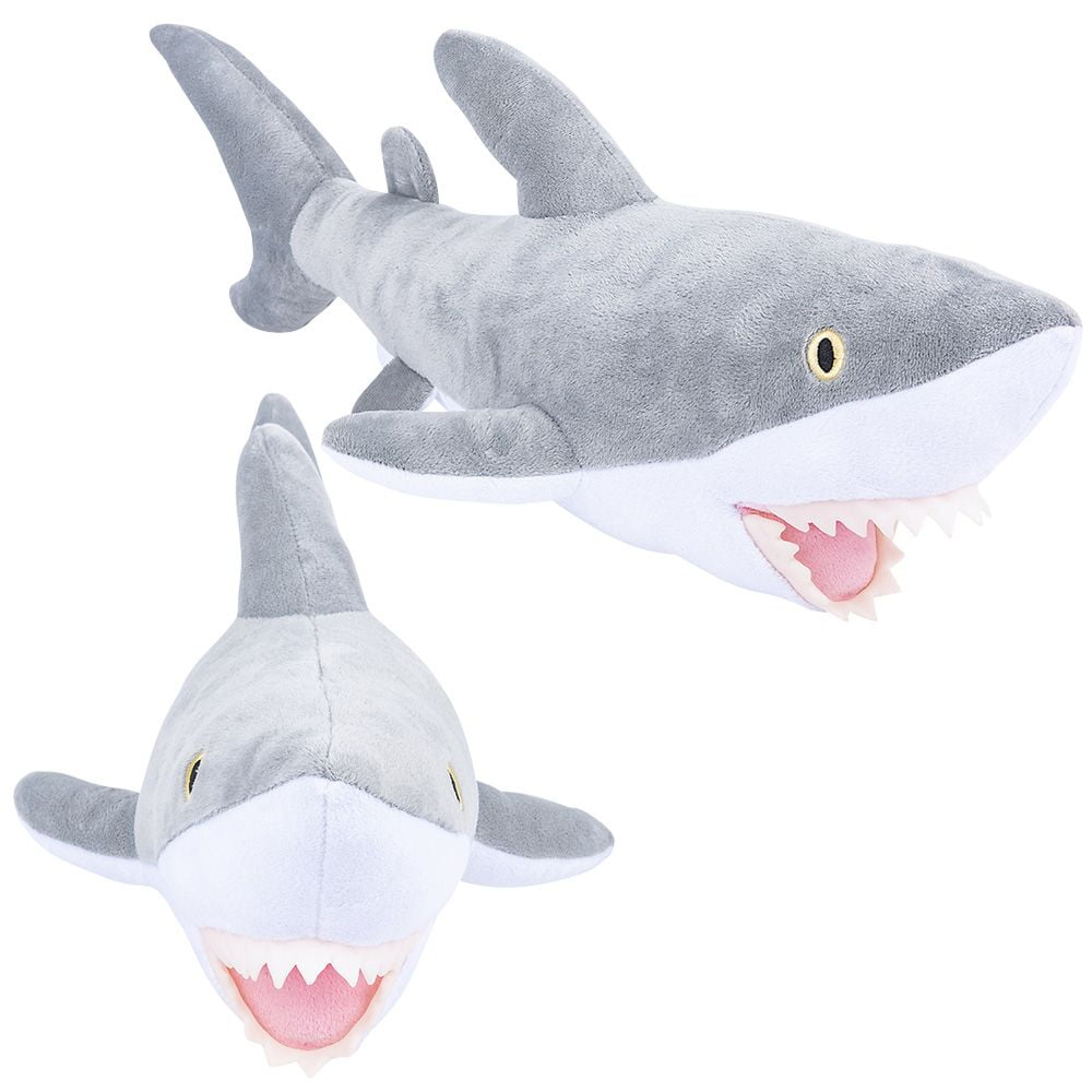 stuffed great white shark