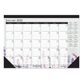 House Of Doolittle 100 Recycled Contempo Desk Pad Calendar 22 X