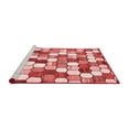 thumbnail image 2 of Ahgly Company Machine Washable Indoor Rectangle Abstract Red Modern Area Rugs, 3' x 5', 2 of 4