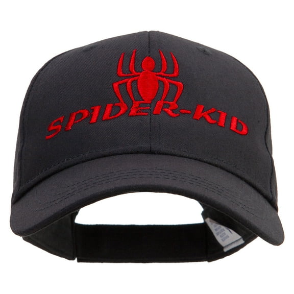 Spider Kid Embroidered Youth Cap - Black OSFM