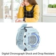 thumbnail image 3 of Waterproof Electronic Watch For Children, Rubber Strap Alarm Clock Digital Chronograph Children Watch, 3 of 8