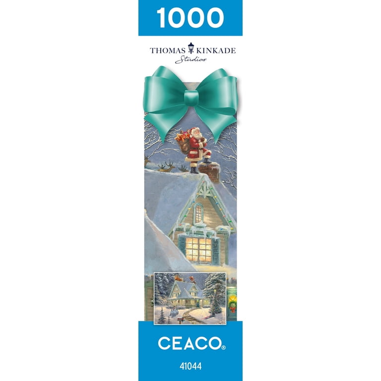 Ceaco 1000 Piece Thomas Kinkade Holiday Midnight Delivery Jigsaw