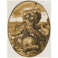 thumbnail image 3 of Hendrick Goltzius 15x18 Black Modern Framed Museum Art Print Titled - Ocean (1588-90), 3 of 5