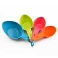 thumbnail image 4 of Clearance Tableware under $6 Measuring Cup 4 Pieces/Set Of Colored Plastic Measuring Spoon Measuring Cup Combination Flour Baking Spoon Measuring Spoon Set, 4 of 9