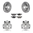 thumbnail image 1 of Transit Auto Rear Disc Brake Caliper Rotors and Semi-Metallic Pads Kit for Car 2013 BMW 328i xDrive Coupe with 3.0L with 345mm Diameter Rotor KC8-100668P, 1 of 11